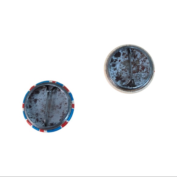 Vintage, late 70s - early 80s punk pins - Picture 2 of 2